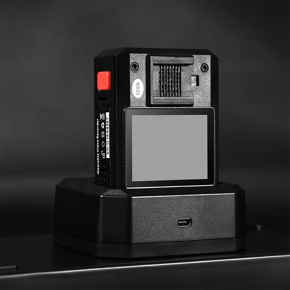 4G Live Streaming Security Recorders Wearable Body Worn Camera for Video and Audio Recording