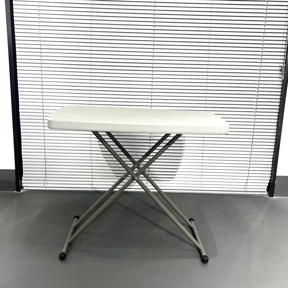 HDPE Easy Folding Camping Height Adjustable Plastic Table