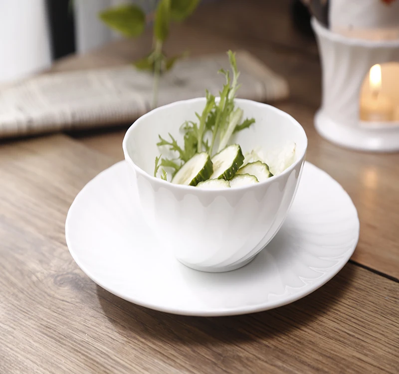 Ceramic dish sets complete Bone China tableware luxury party dinnerware sets porcelain plates kitchen ware for home and kitchen