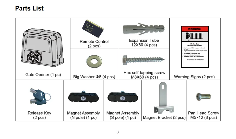 Manufactured high quality automatic door operators gate opener sliding door operator 600kg from sanford tools