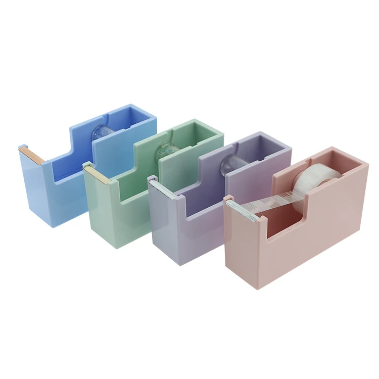 Custom Fashion Office Supplies Acrylic Cute Adhesive Tape Dispenser