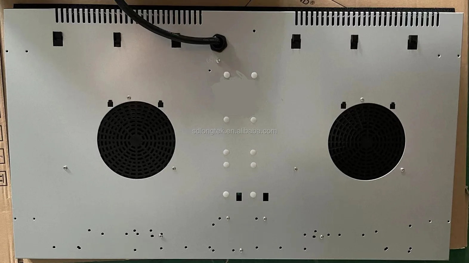 730mm 2 Burner Induction Cooker Electric 4000W Built-in Cooking Stove with Booster Function