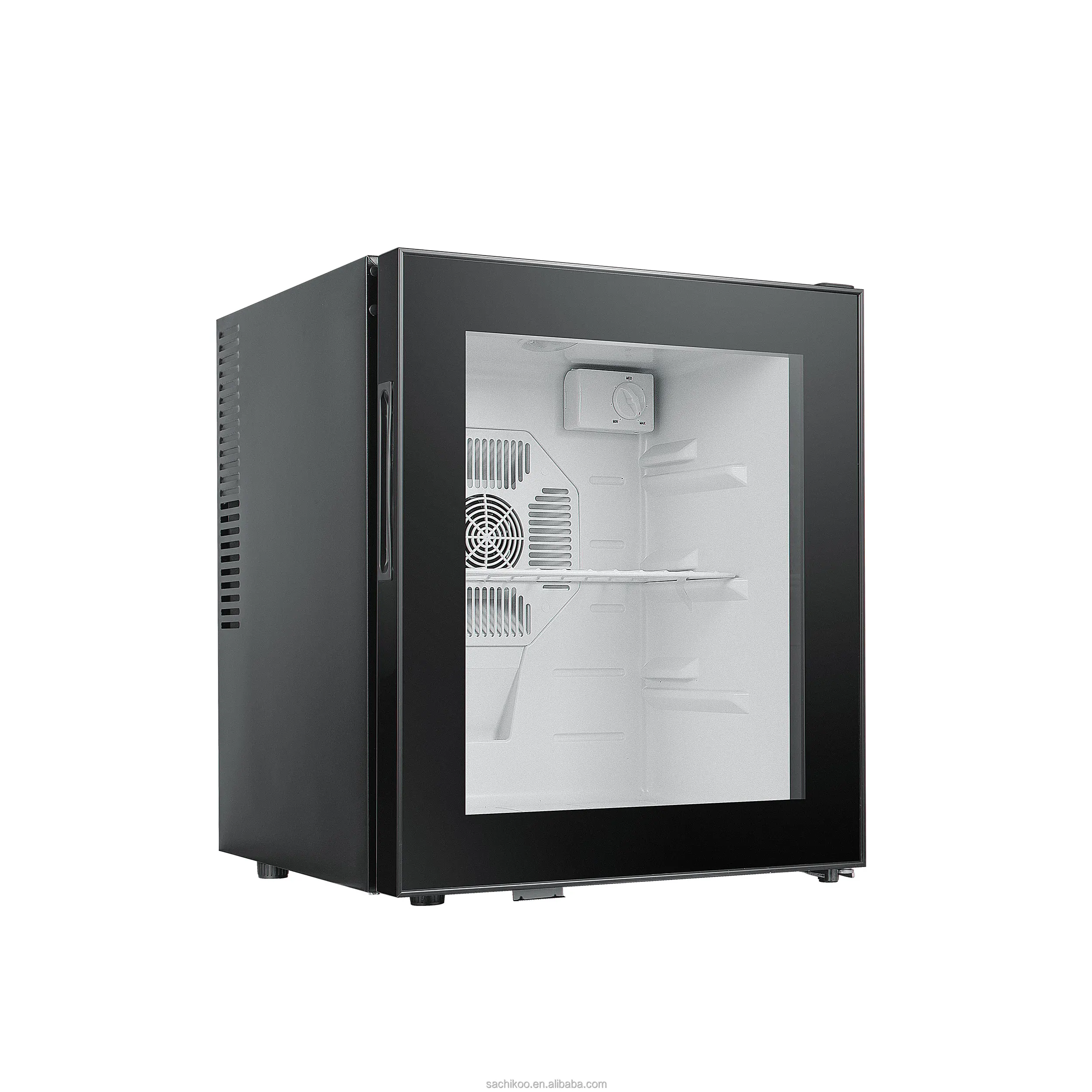 Sachikoo 40L wine cake glass door minibar fridge without compressor