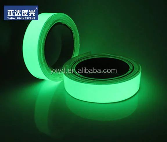 
self adhesive glow in the dark safety exit sign tape with arrow 