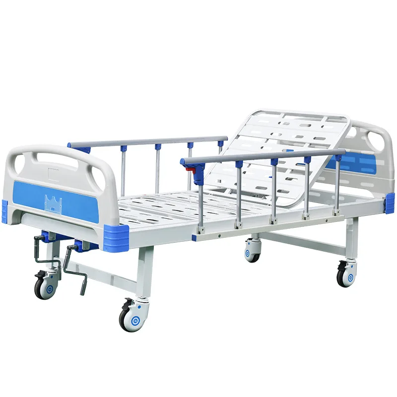 
Cheap price metal simple used manual nursing hospital sick bed for sale 