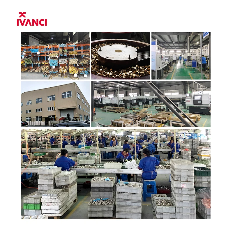 IVANCI IVC.100219 CW617n MxM Thread Superior Material  Brass Ball Valve For water supply