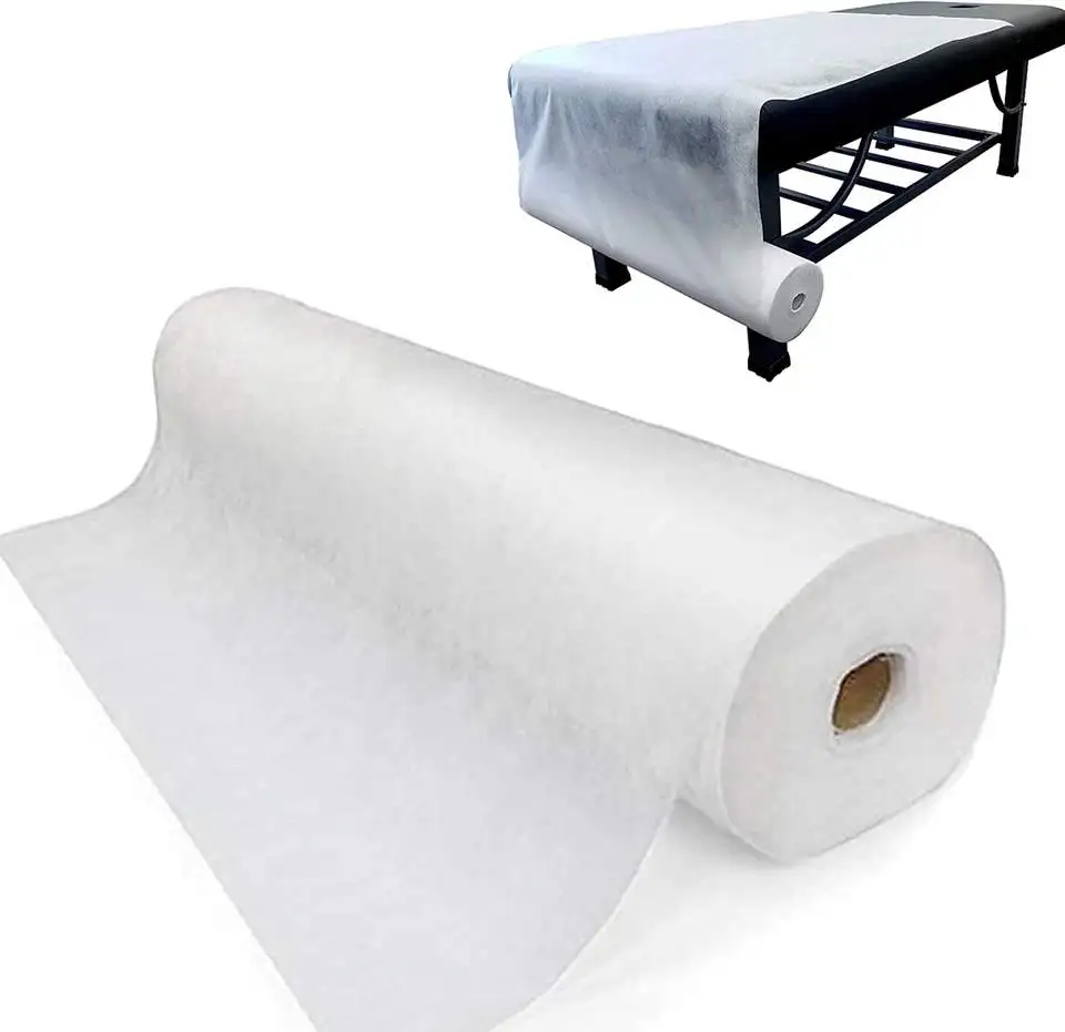 Hospital Medical Bed Sheets Roll One Time Non-woven Examination Spa Disposable Bed Sheets