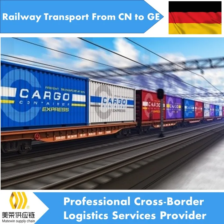 Самый дешевый поезд доставка Китай железная дорога fba служба доставки DDP поезд Доставка Китай в Германию тарифы Прямая поставка агент