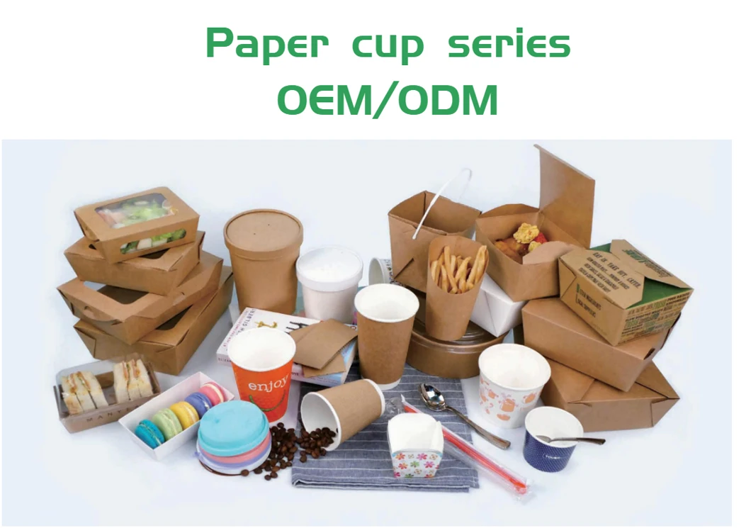 Coated Sheets Bulk Raw Material Event Tea Paper Cup Fan Biodegradable Printed PE Packaging Food Gravure Printing Beverage Accept