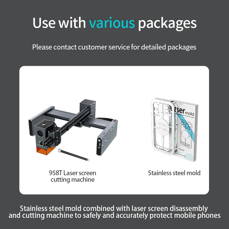 TBK Official Factory Store Max 20W Engraving Cutting Machine Industrial Metal Laser Engraving Machine Marking Machine Plotter