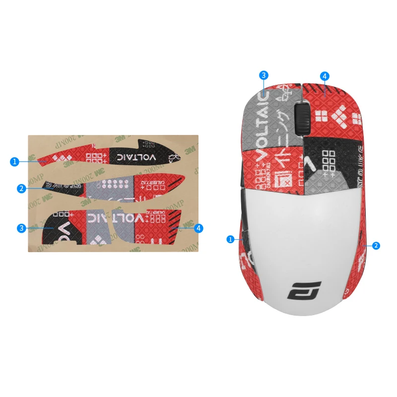 Suitable for Endgame Gear XM2we mouse anti slip sticker Gear XM2we gaming mouse anti sweat sweat absorbing sticker