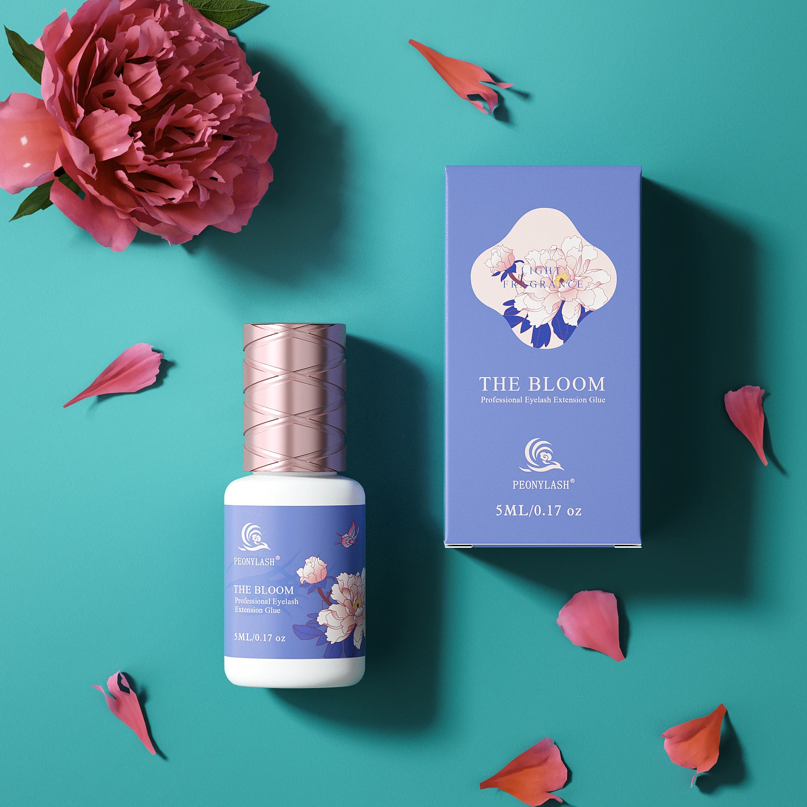 1s Speed Hypoallergenic Eyelash Extension Glue Wholesale Eyelash Glue Scent Latex Sensitive Use with Floral about 7 Weeks