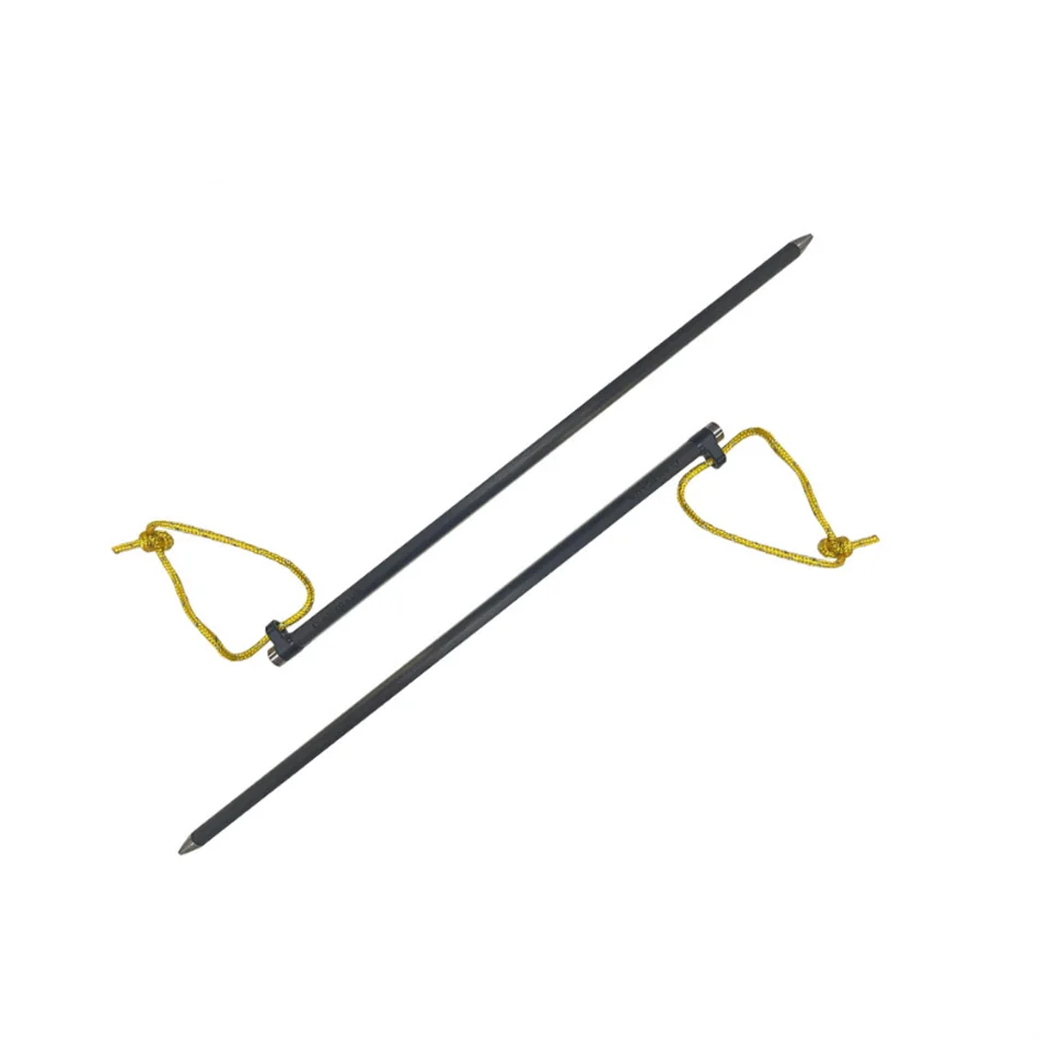 Outdoor Camping Ultralight Tent Peg Portable Hight Rigidity Carbon Fiber Tent Peg Stainless Steel Tip Tent Stake