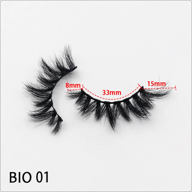 Bulk 22Mm 100% Tray 25Mm Real D15 Raw Top Lot Red Fur Handmade Set Eye 4D Lashesses 6D 2D Eyelashes Fluffy Mink Lashes