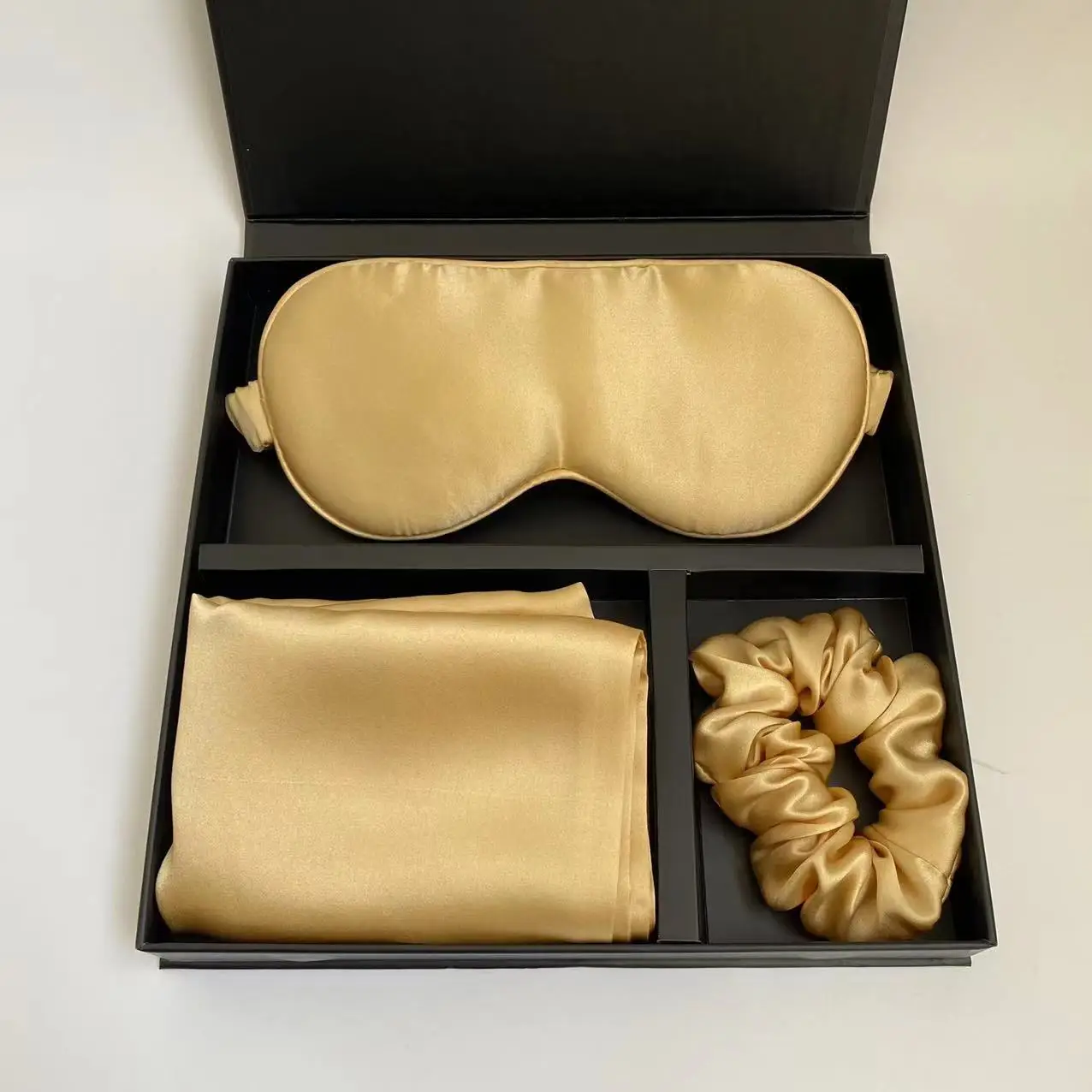 Wholesale Best Selling Luxury 100% Mulberry Silk Pillowcase Set With Eye Mask Silk 6a Grade Gift Set Silk Pillow Case