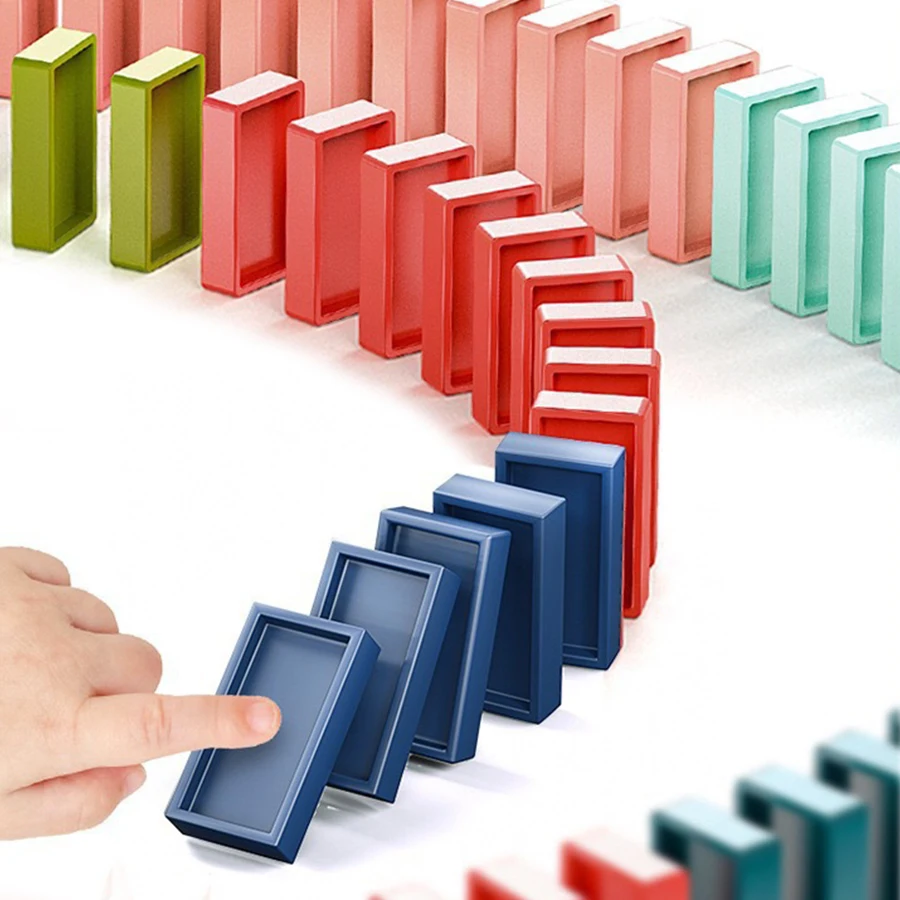 Распродажа детский игрушечный поезд домино с батареей