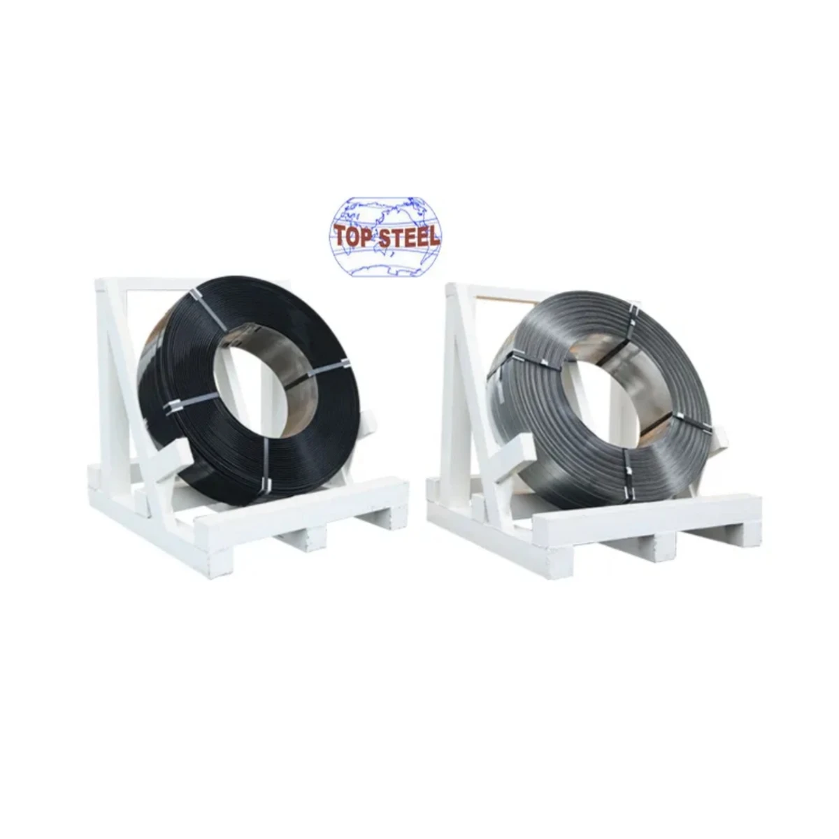 16mm 19 mm  22mm  25mm 32mm 38mm q235  black carbon steel strap band coated packaging 32mm x 0.8mm price per kg