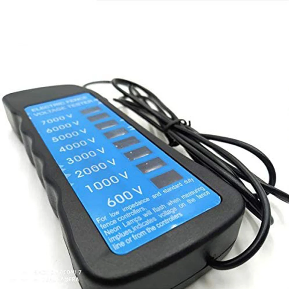 Farm Electric fence used 10000V voltmeter lighting electric fence tester