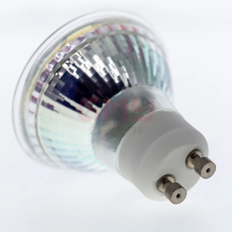 Светодиодный прожектор GU10 SMD GU5.3 стеклянный корпус экономия энергии CE