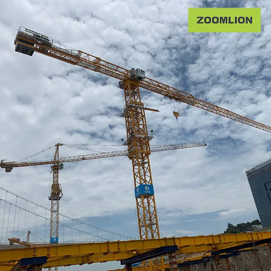 Компания ZOOMLION башенный кран с плоским верхом WA7527-16D 16t строительная техника строительного подъемника новых