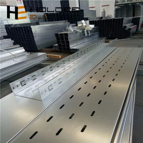Hdg Perforated Metal Flexible metallic channel cable tray galvanized iron