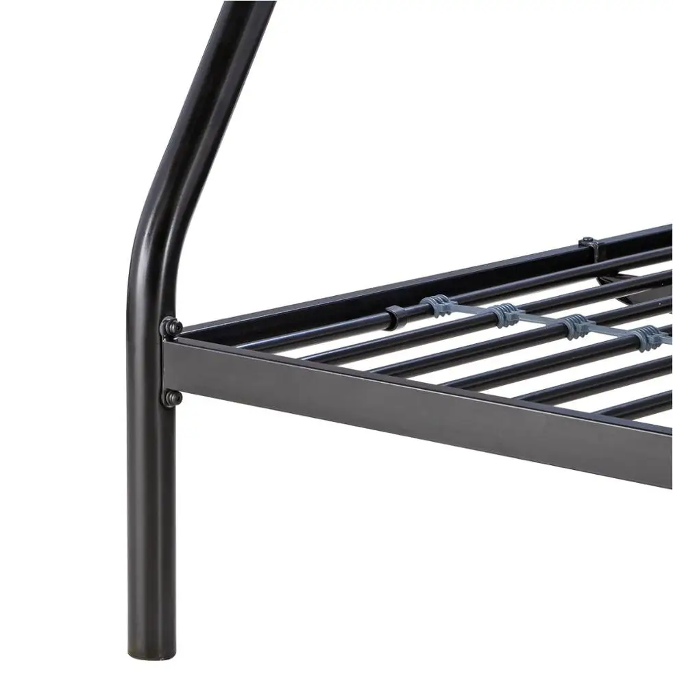 Wholesale High Quality Modern loft triple metal bunk bed adults Kids bedroom furniture for Dormitory School Hotel Home