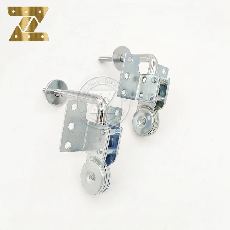 Furniture Hardware 6 Holes Headrest Accessories 5 Gear  Adjustable Sofa Headrest Hinge 90 Degrees Adjustable Fitting hinge