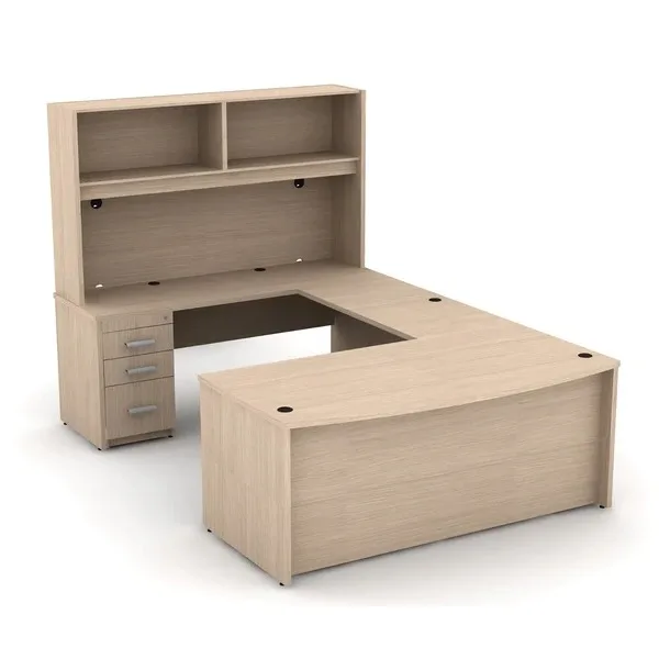 Современная Экологичная L-образная модульная рабочая станция для офисного стола дома школы отеля больницы