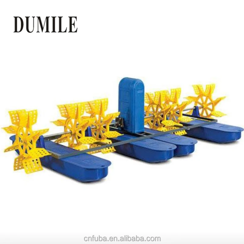 Reliable Supplier  high-quality Paddle wheel Aerators  with wave surge for fish and shrimp farming pond