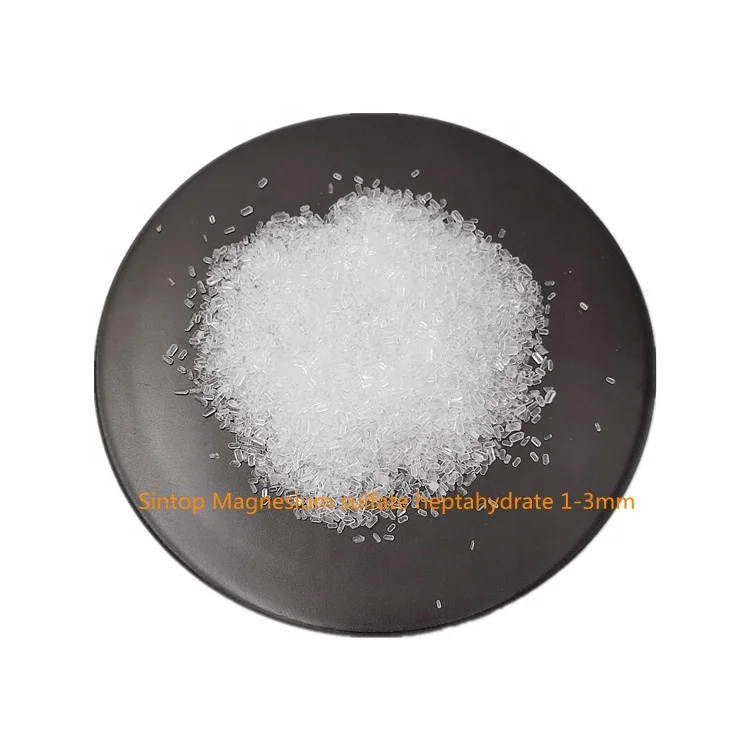 Cheapest Price Magnesium Sulfate Heptahydrate Sulfate Sulphate Mgso4.7h2o  99.5 Epsom Salt Crystals Powder 500kg CAS 10034 99 8 (1600659643387)