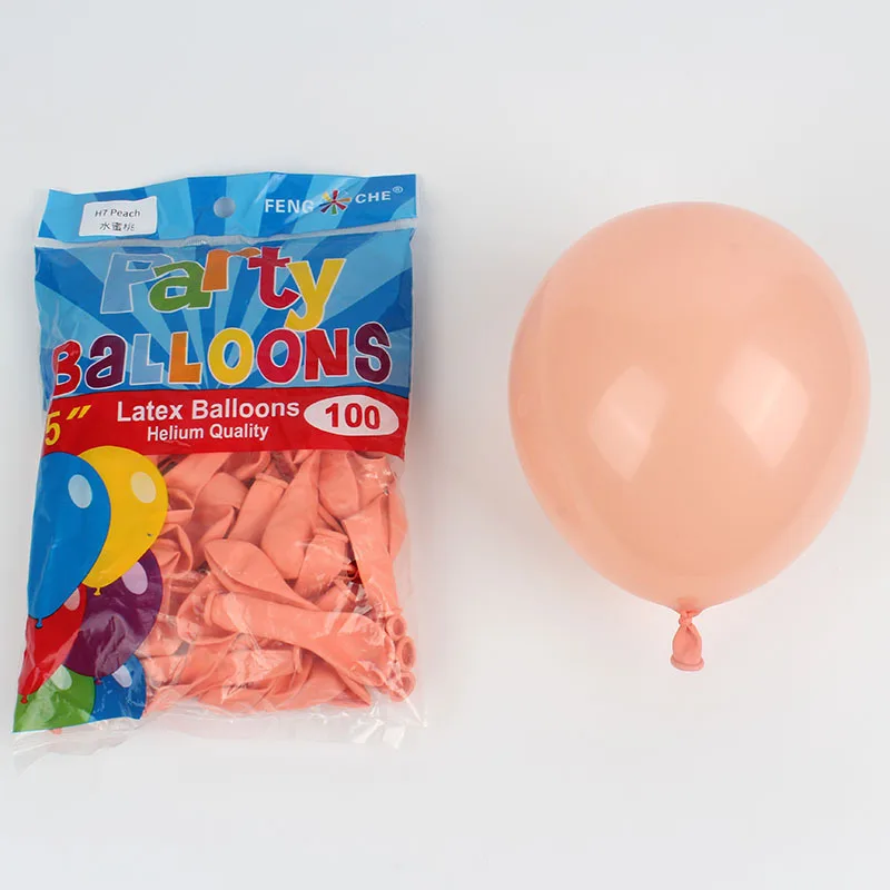 Оптовая продажа 5 дюймов утолщенный матовый латексный шар 0 8 г для украшения свадебной вечеринки дня рождения