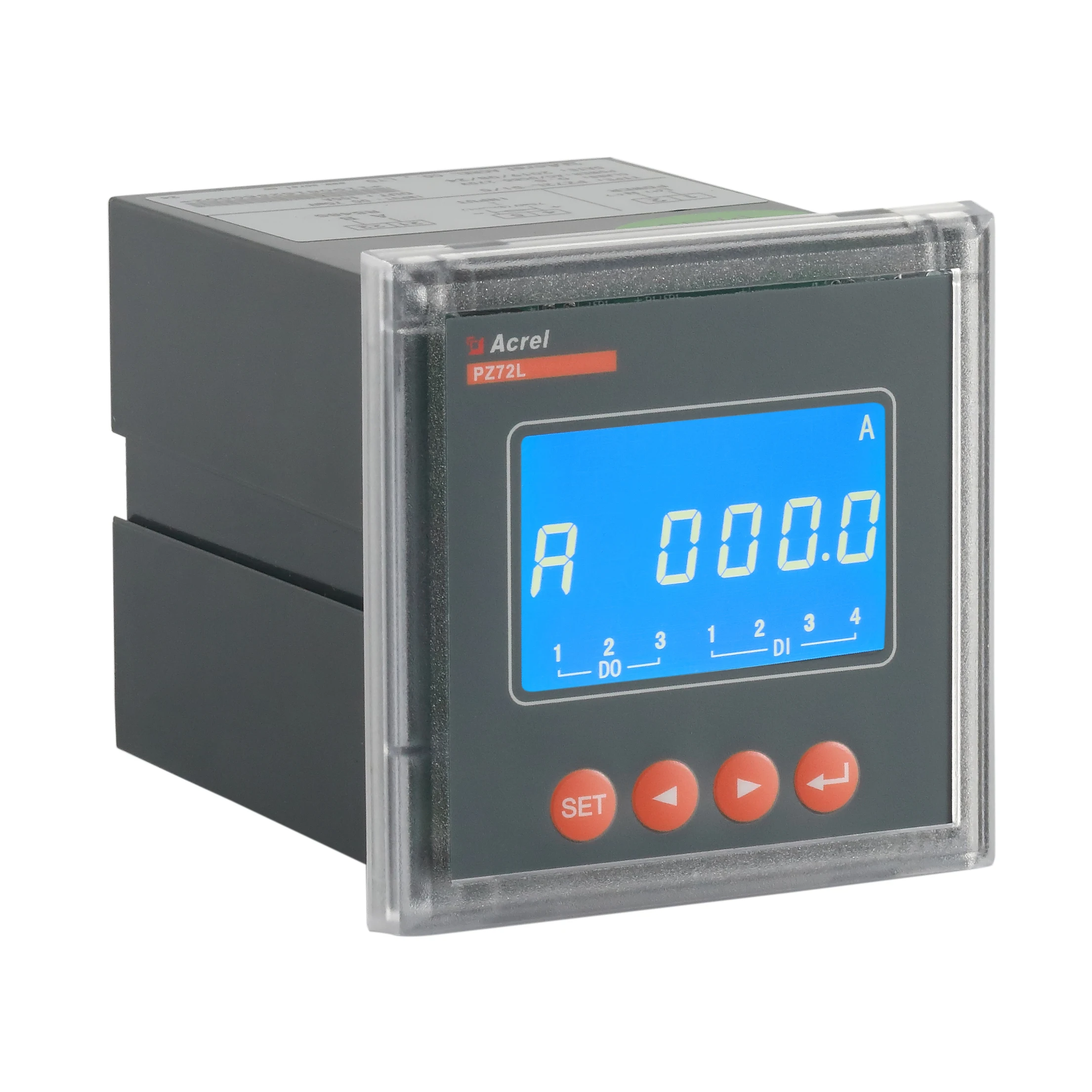 Acrel PZ72L-DI/MC Switchboard ammeter DC output 4-20mA communication RS485-MODBUS
