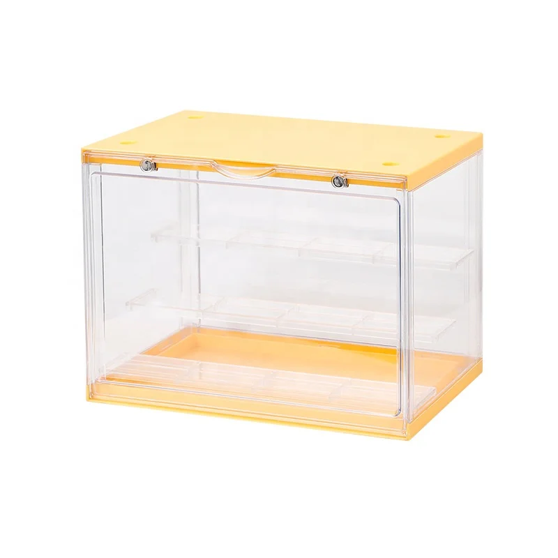 Acrylic figurine figures blind box storage doll lego display frame transparent model dustproof cabinet box for toy