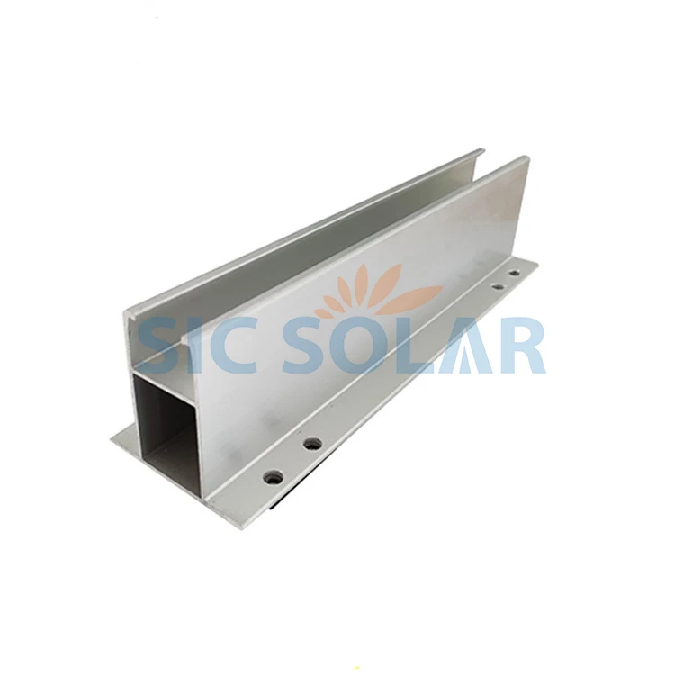 Solar Tin Roof Mount Mini Rail System for Corrugated Roof Solar Mounting Rail
