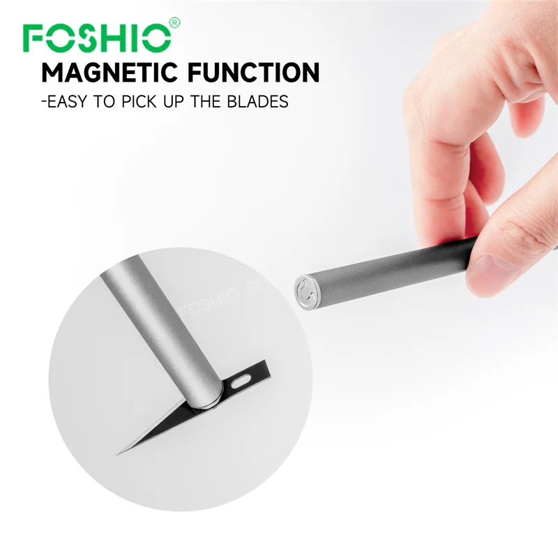 Foshio Wholesale Magnetic Art Craft Knife Blades