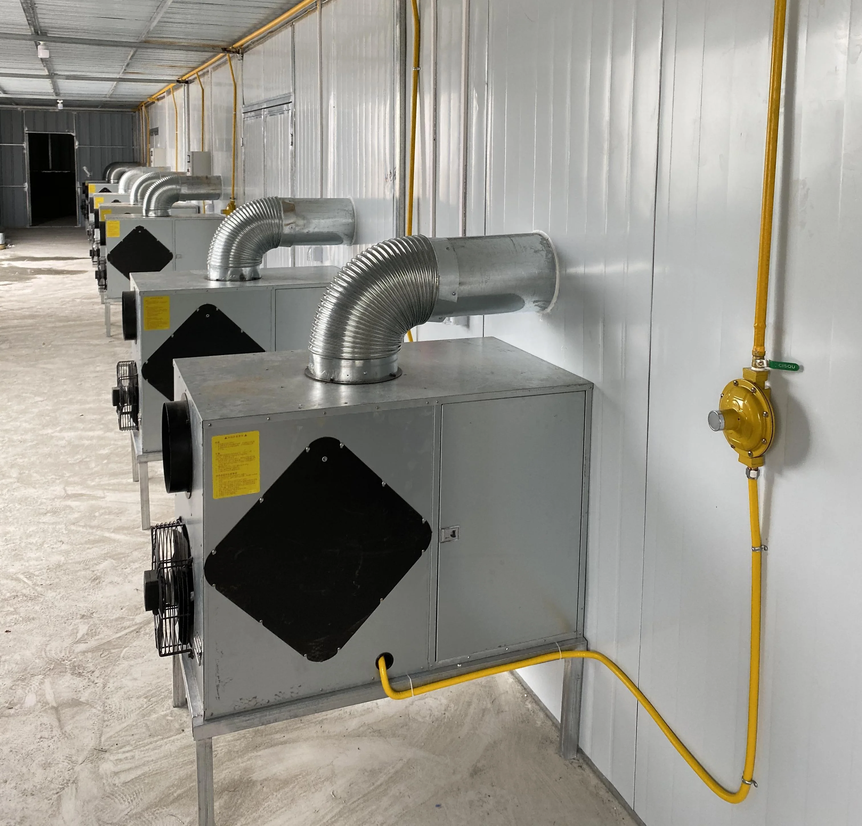 Built in 70kW Heating Industrial Heat Recovery Ventilator for Heating Drying and Ventilation