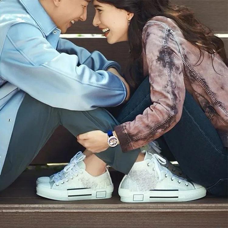 Famous brand luxury 2021 Flat  women men designer shoes  for women  men 1:1