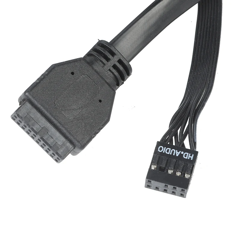 Customization Factory Motherboard Port and Connector 20 Pin Extension Cable Dual USB3.0 PC Front Panel Riser Card