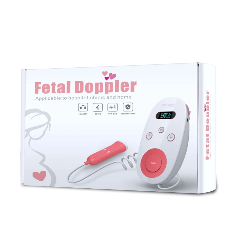 Portable Mini medical digital monitor  Fetal Doppler sonoace household fetal doppler rechargeable