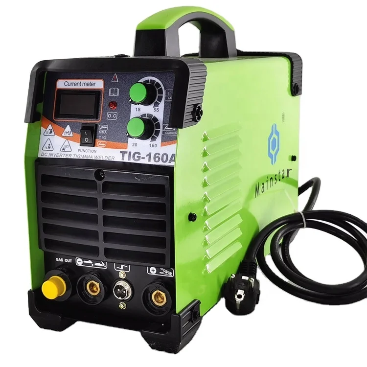 Factory Price Tig Welding Machine 160 a DC Inverter 110V 220V Tig MMA Stick Welder WS200S