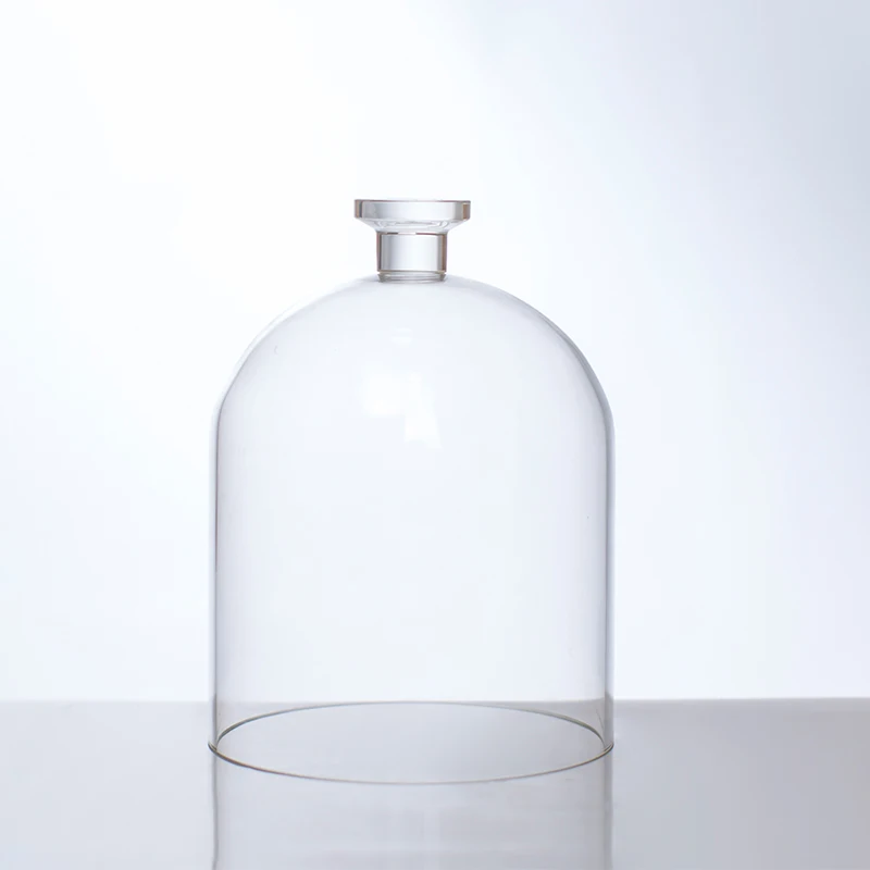 Factory Wholesale Different Size Transparent Clear Display Bell Glass Cloche Dome