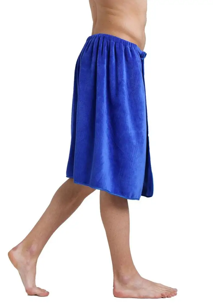 Quick-Dry Microfiber Elegant Bath Towel Dress for Men Made in China