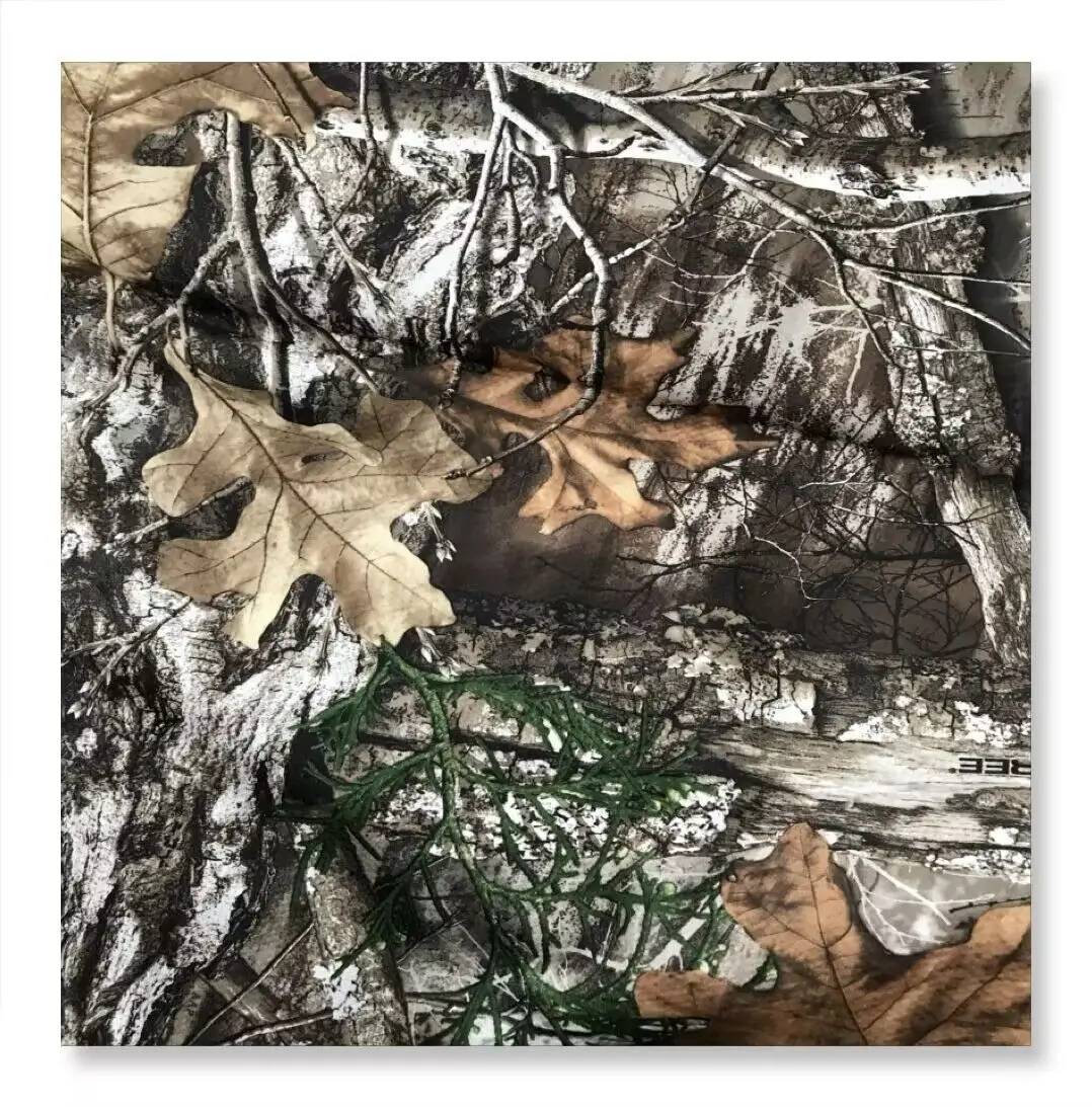 Waterproof 3 layer laminated TPU berber fleece realtree camouflage Soft shells fabric