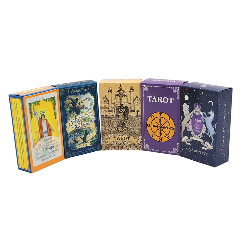 New Arrive And High Quality Custom Tarot Deck Cards Printing Oracle Cards With Guidebook