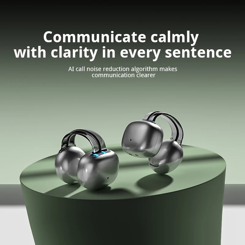 Wireless headphones China wholesale BT5.4 Waterproof IPX-5 Earbuds with built-in dual microphone Comfortable Wearing headset