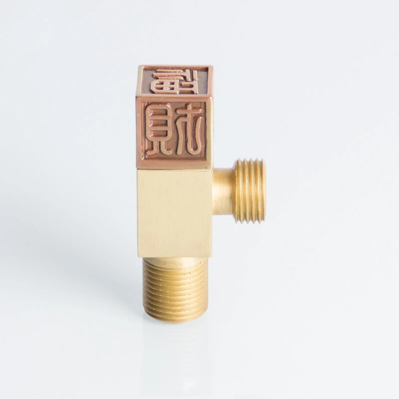 Taizhou sanitary ware tank water fill toilet antique brass angle valve Washbasin inlet valve