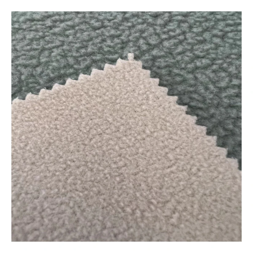 Custom Polar Fleece Composite Fabric  Fleece Winter Warm Fabric For Coat & Jacket