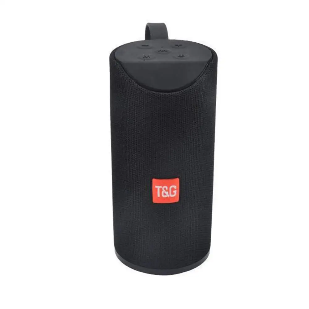 
Waterproof Portable Bluetooths Speaker Wireless Outdoor Speaker 2 Speaker Subwoofer with Hand Rope TG113 