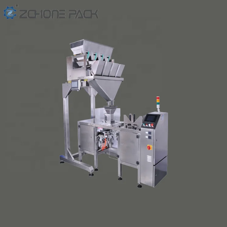 
ZCHOE Walnuts / Peanuts / Sunflower Seeds / Pistachio / Almonds Premade Bag Packing Machine 