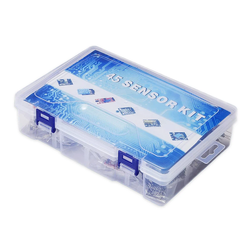 Selling Sensor Modules for Arduino Starter Kit , 45 in 1 Starter Kits for Arduino IDE for UNO R3 MEGA Nano